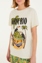 BLUSA T-SHIRT FIT COCO GELADO 349178 FARM RIO